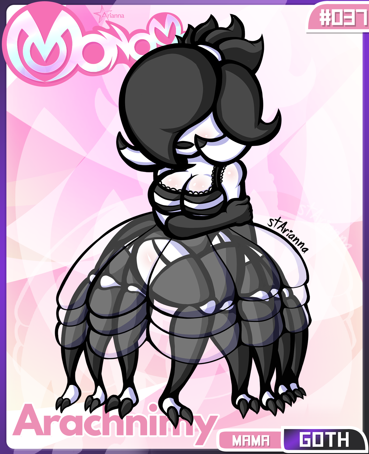 Arachnimy, Monommy #037, a mama class goth-type