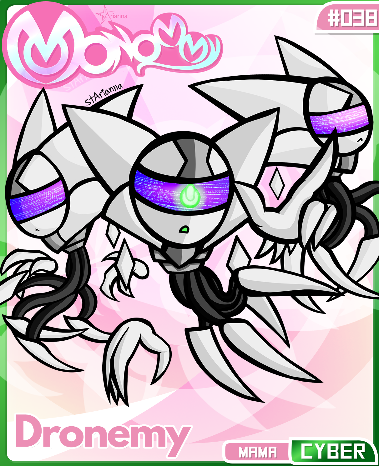 Dronemy, Monommy #038, a mama class cyber-type
